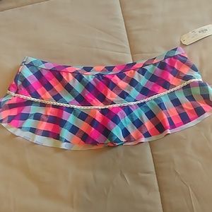 Swim/bikini skirt